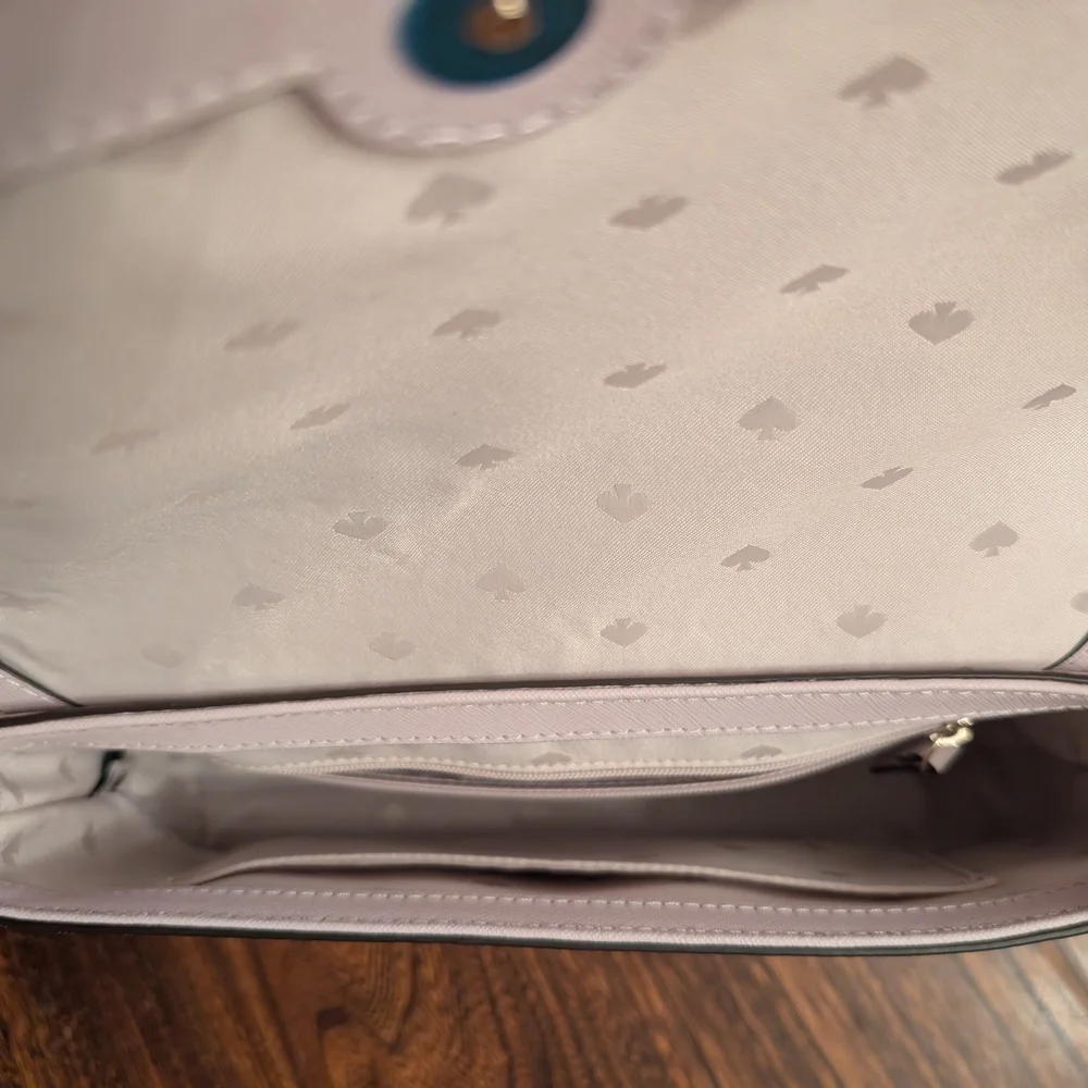 Kate Spade Purple Crossbody Bag with Flap - Picture 3 of 5